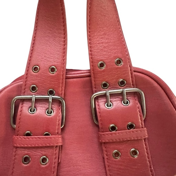 Free People Say Yes Bag in Maroon/Red Leather Retail $78 NWOT - Picture 3 of 7